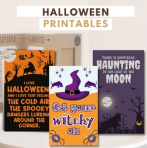 HALLOWEEN PRINTABLES