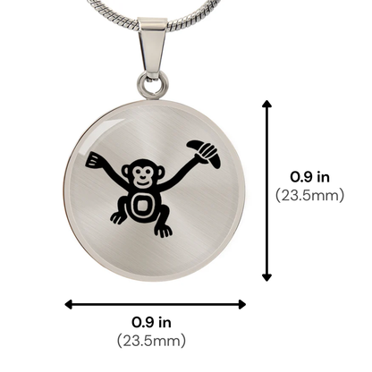 Monkey Necklace Gift – Funny Friendship Pendant