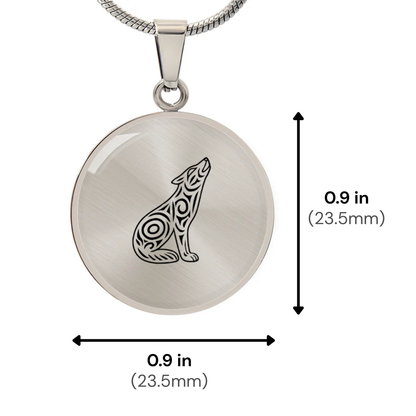 Wolf Necklace Gift – Symbolic Wolf Pendant Necklace