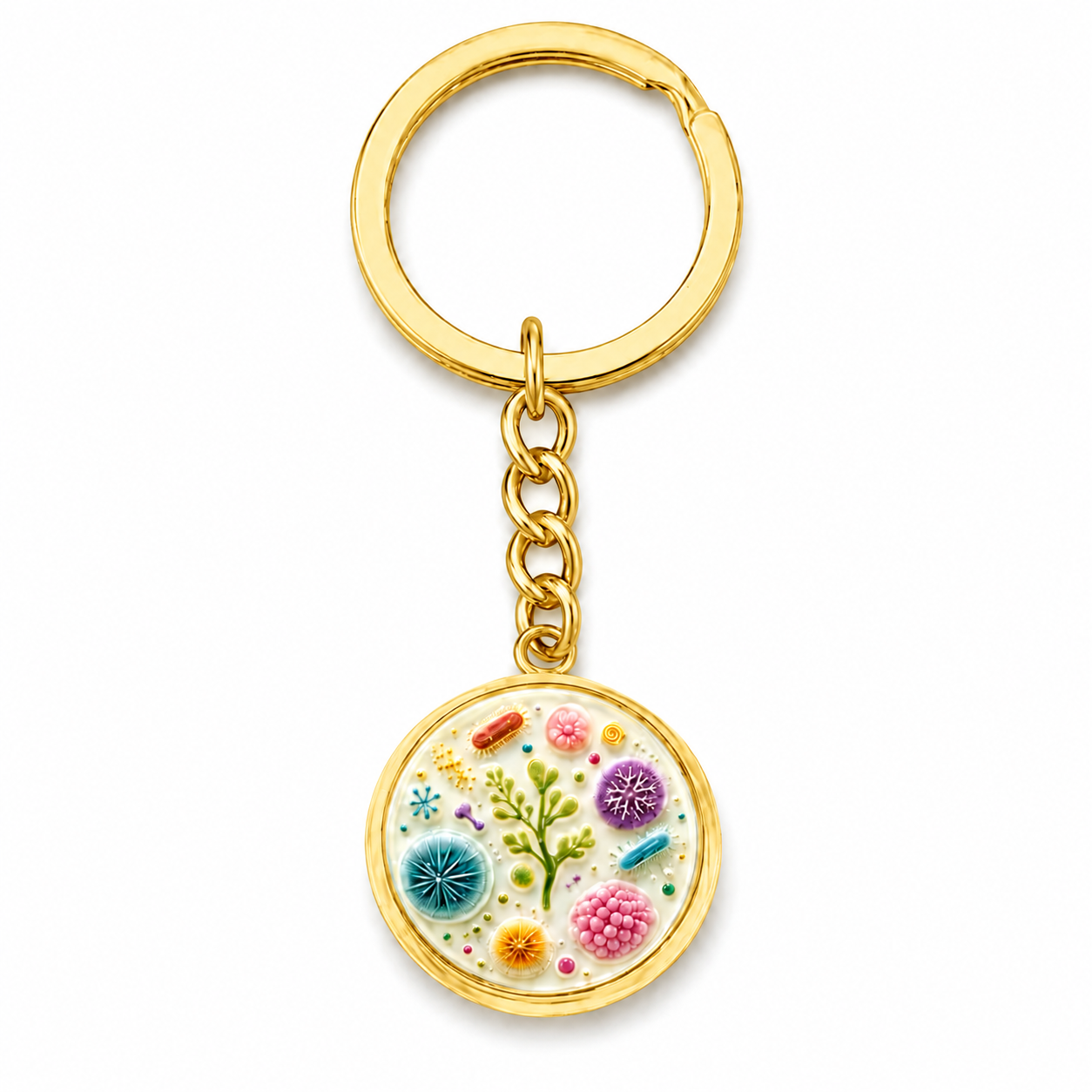 Always Carry a Petri Dish Keychain | Biology Teacher Gift