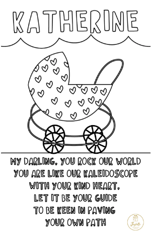 Baby and Kids Name Poems Printables - Katherine