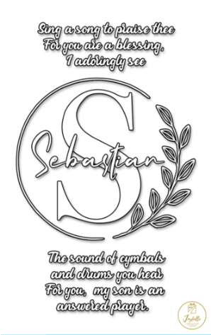 Baby and Kids Name Poems Printables - Sebastian