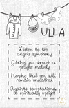 Baby and Kids Name Poems Printables - Ulla