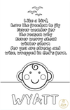 Baby and Kids Name Poems Printables - Wyatt