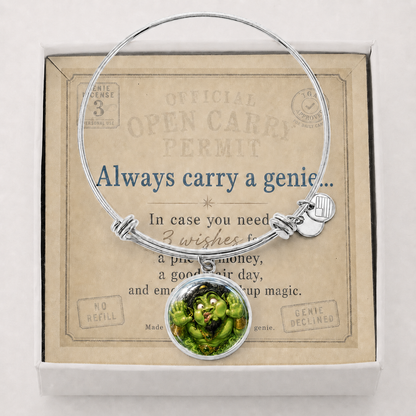 Always Carry a Genie Bracelet | 3 Wishes, Good Hair & Backup Magic