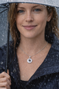 Cloud and Umbrella Necklace – Rainy Day Protection Pendant Gift Symbolizing Love & Support