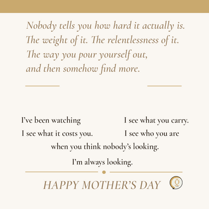 To My Wife — Love Heart Necklace with Message Card — Mother's Day Gift from Husband — I've Been Watching