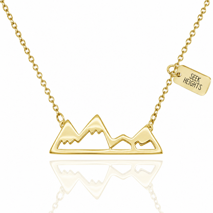 Cristina Necklace for Women, Adventure and Outdoor Lovers, Mountains Jewelry Gift