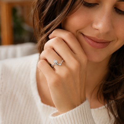 Kim Gifts for Best Friends, Friendship Rings for Women, Otter Ring