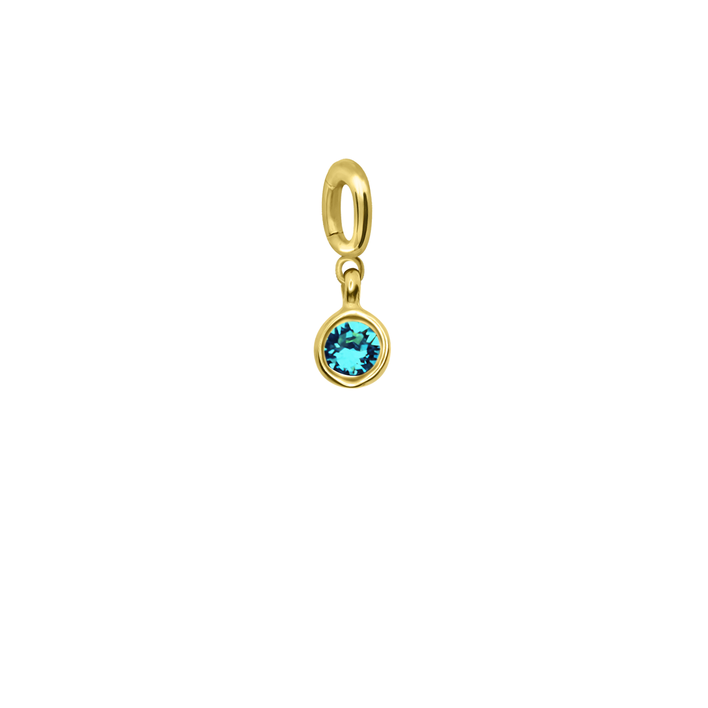 [PRE-ORDER] Birthstone Crystal Necklace by Pranwa, Paper Clip Chain – Monthly Gemstone Jewelry, Personalized Gift for Birthday, Zodiac, Healing Energy