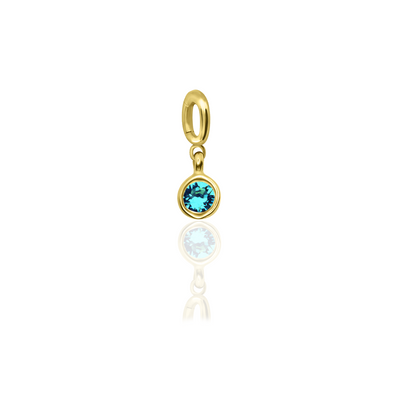 [PRE-ORDER] Birthstone Crystal Necklace by Pranwa, Paper Clip Chain – Monthly Gemstone Jewelry, Personalized Gift for Birthday, Zodiac, Healing Energy