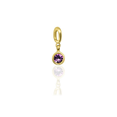 [PRE-ORDER] Birthstone Crystal Necklace by Pranwa, Paper Clip Chain – Monthly Gemstone Jewelry, Personalized Gift for Birthday, Zodiac, Healing Energy