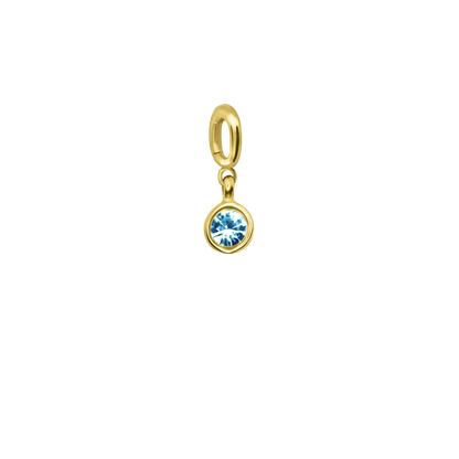 [PRE-ORDER] Birthstone Crystal Necklace by Pranwa, Paper Clip Chain – Monthly Gemstone Jewelry, Personalized Gift for Birthday, Zodiac, Healing Energy