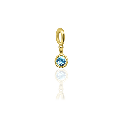 [PRE-ORDER] Birthstone Crystal Necklace by Pranwa, Paper Clip Chain – Monthly Gemstone Jewelry, Personalized Gift for Birthday, Zodiac, Healing Energy