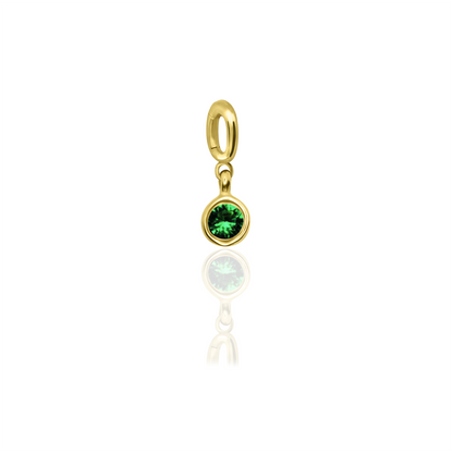 [PRE-ORDER] Birthstone Crystal Necklace by Pranwa, Paper Clip Chain – Monthly Gemstone Jewelry, Personalized Gift for Birthday, Zodiac, Healing Energy