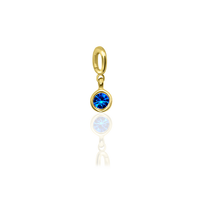 [PRE-ORDER] Birthstone Crystal Necklace by Pranwa, Paper Clip Chain – Monthly Gemstone Jewelry, Personalized Gift for Birthday, Zodiac, Healing Energy