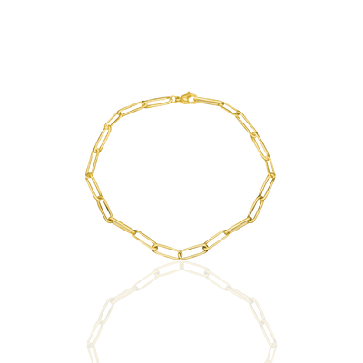 [PRE-ORDER] Birthstone Crystal Necklace by Pranwa, Paper Clip Chain – Monthly Gemstone Jewelry, Personalized Gift for Birthday, Zodiac, Healing Energy