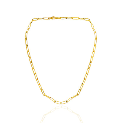 [PRE-ORDER] Birthstone Crystal Necklace by Pranwa, Paper Clip Chain – Monthly Gemstone Jewelry, Personalized Gift for Birthday, Zodiac, Healing Energy