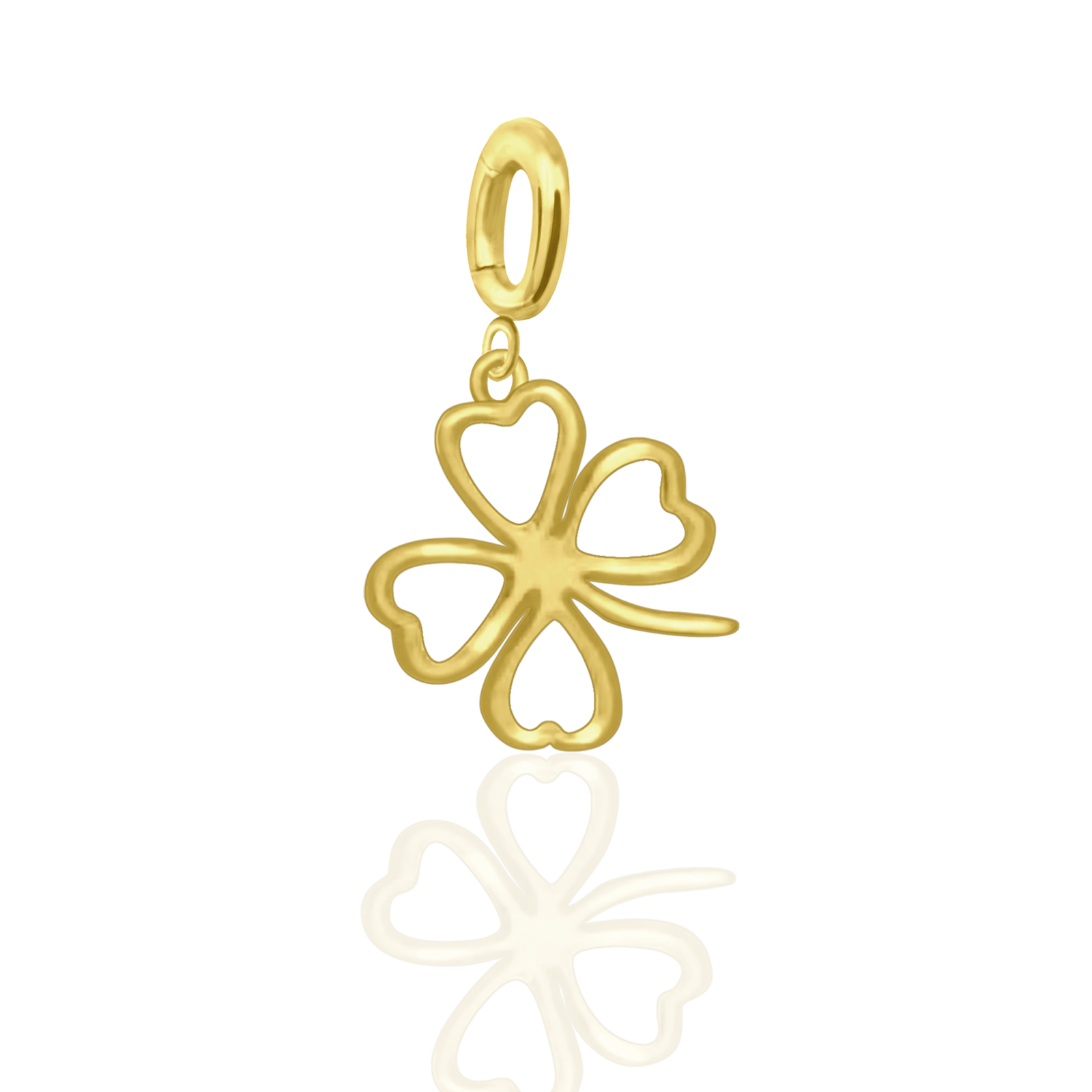 [PRE-ORDER] Clover Ever Lucky, Lucky Clover Charm, Paper Clip Chain, Rare Treasure, Gratitude, Mentor, Teacher Appreciation Gifts, Gold, Silver