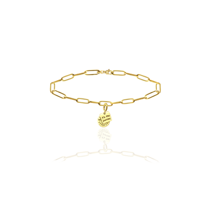 [PRE-ORDER] Nova Compass with "It’s the Journey" Charm, Paper Clip Chain  – Pathfinder, Journey, Discovery, Guidance, Teacher Appreciation Gifts, Learning Journey - Gold, Silver🌟