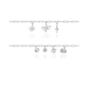 Lyric Harmony of the Heart, Paper Clip Chain, Hearts and Treble Clef Charm, Music, Passion, Creativity, Inspiration, Teacher Appreciation Gifts - Gold, Silver 🎶