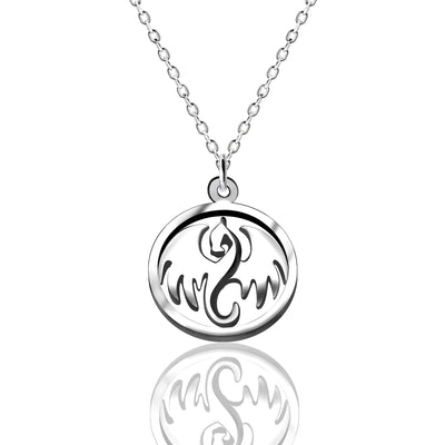 Aine Sterling Silver Mood Dragon Necklace for Women - Stylish Amulet with Gift Ready Packaging - 16-inch with 2-inch Extender - Meaningful Cool Necklaces