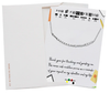 QUINNLYN & CO. Teacher Morse Code Pendant Necklace, Secret Message Charm, Teachers and Mentors Appreciation Gift