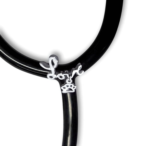 Quinnlyn & Co. Love Paw Stethoscope Charm, Gifts for Women, RN Nurses with Inspirational Quote on Greeting Card