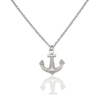 Quinnlyn & Co. Anchor Pendant Necklace, Religious Gifts for Women with Inspirational Quote on Greeting Card