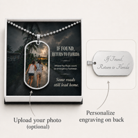 Luxury Dog Tag Necklace Military Chain