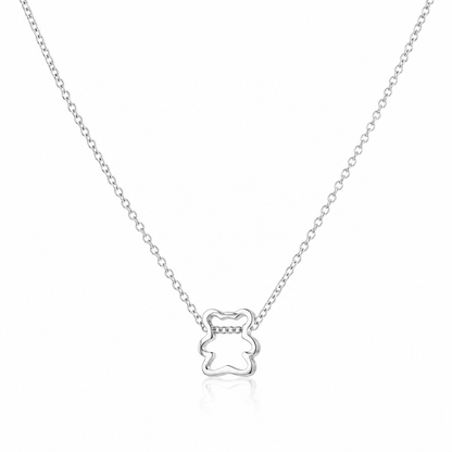 Madison Back to School Necklace with a Cute Bear pendant