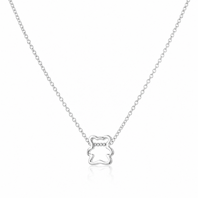 Madison Back to School Necklace with a Cute Bear pendant