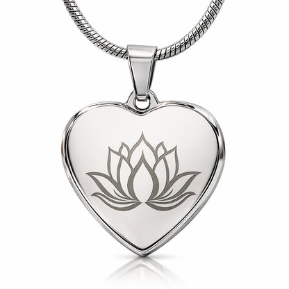 Lotus Necklace – Fresh Start Jewelry for New Beginnings | Meaningful Gift for Strength, Renewal & Transformation