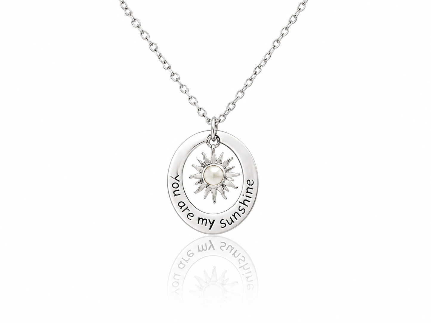 Liv You Are My Sunshine Necklace Engraved Gifts Jewelry Greeting Cards