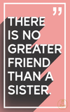 Sisters Day Greeting Card 04