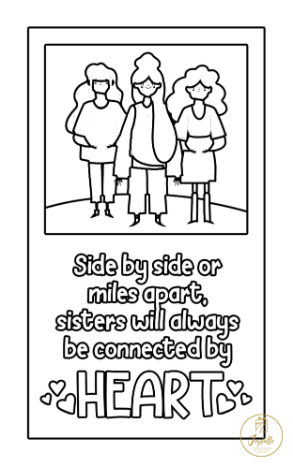 Sisters Day Greeting Card 08