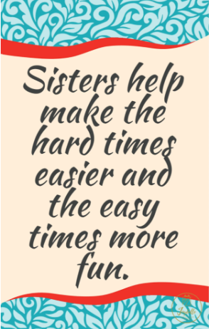 Sisters Day Greeting Card 16