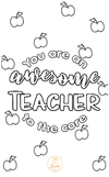 Teacher Appreciation Greeting Card 01