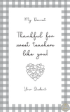 Teacher Appreciation Greeting Card 10