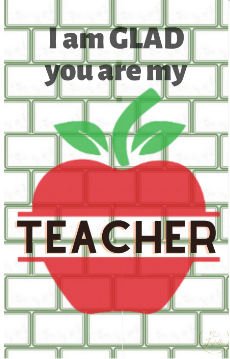 Teacher Appreciation Greeting Card 31