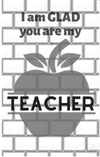 Teacher Appreciation Greeting Card 31