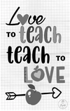 Teacher Appreciation Greeting Card 32