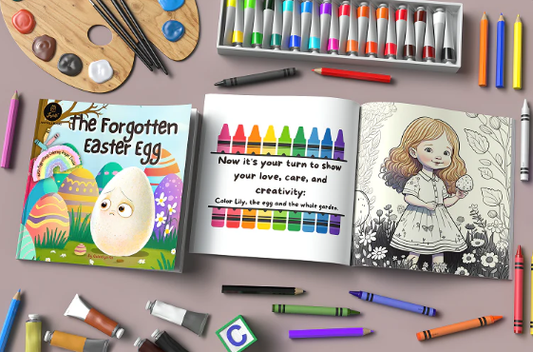 The Forgotten Easter Egg: Coloring Pages Printables