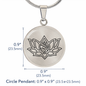 Lotus Om Necklace – Mindfulness & Renewal Yogi Pendant