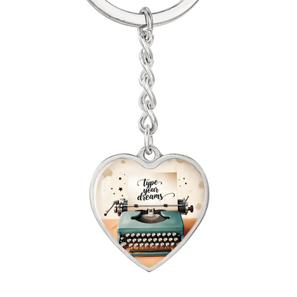 Creative gift keychain for authors and artists