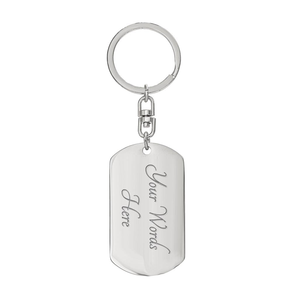 Grace Covers Me: Dog Tag Keychain – A Daily Reminder of Redemption