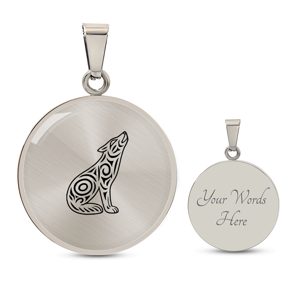 Wolf Necklace Gift – Symbolic Wolf Pendant Necklace