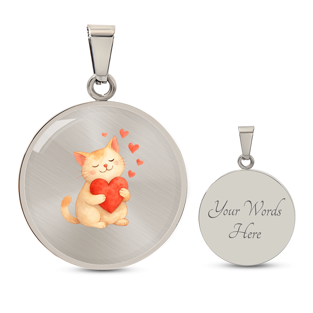 Cat Lover Necklace – Cute Cat Pendant
