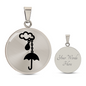 Cloud and Umbrella Necklace – Rainy Day Protection Pendant Gift Symbolizing Love & Support