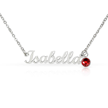 necklace and heartfelt message card for first-time mom